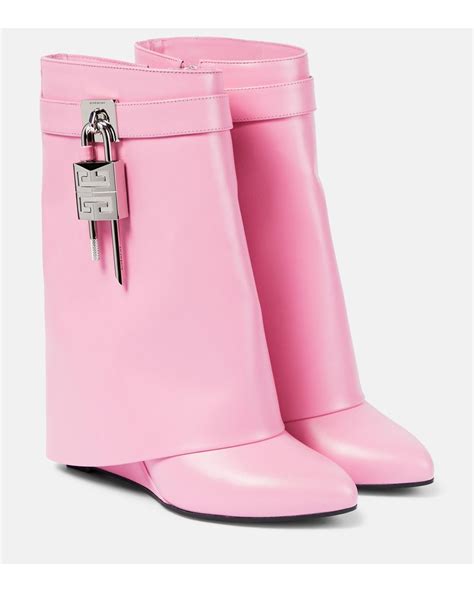 givenchy pink shark boots|givenchy shark boots review.